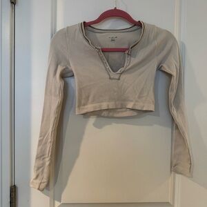 Urban Outfitters long sleeve crop top